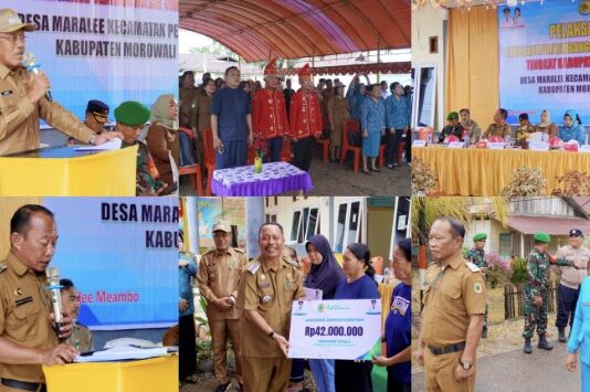Desa Maralee Jadi Tuan Rumah Lomba Desa Tingkat Kabupaten Morowali Utara
