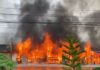 Breaking News, 9 Lapak di Kelurahan Salassa Terbakar, Kerugian Capai Puluhan Juta