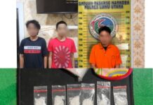 Bongkar Jaringan Sabu Lintas Wilayah, Satres Narkoba Polres Luwu Utara Amankan Tiga Terduga Pelaku