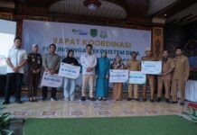 Gandeng BPJS Ketenagakerjaan dan Kejaksaan, Pemkab Luwu Utara Lakukan Rakor Perlindungan Ekosistem Desa