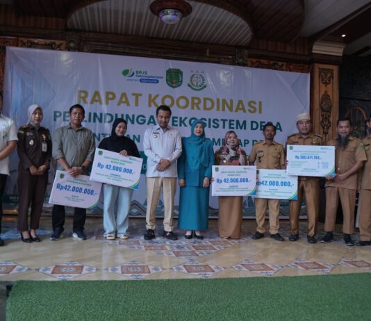 Gandeng BPJS Ketenagakerjaan dan Kejaksaan, Pemkab Luwu Utara Lakukan Rakor Perlindungan Ekosistem Desa