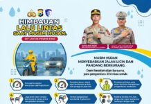 Waspada Berkendara di Musim Hujan, Ini Pesan Kasat Lantas Polres Bone !