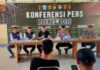 Konferensi Pers Polres Bone, Satnarkoba Berhasil Ungkap Ratusan Gram Narkotika