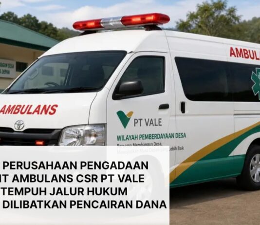 Dirut PT Malili Suplai Utama Marah Tidak Dilibatkan dalam Pencairan Dana Pengadaan Ambulans CSR PT Vale
