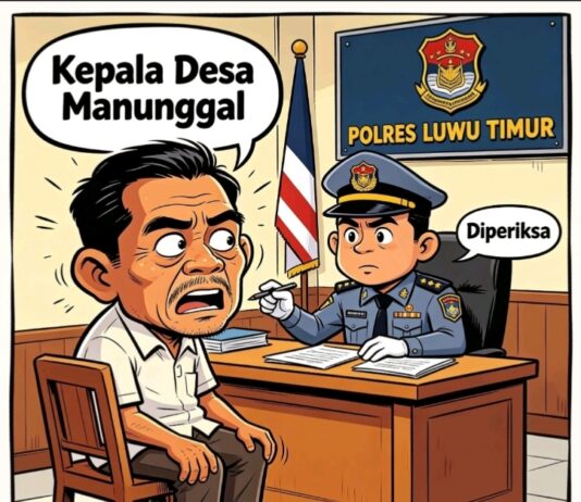 Diperiksa Tipidkor Polres Luwu Timur, Kades Ini Mulai Liar dan Jarang Berkantor