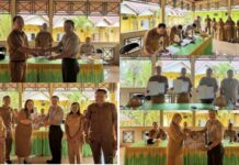 Sertijab Plt Kadis Pertanian dan Pangan Morut, Krispen Masu Tekankan Disiplin ASN