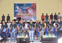 HUT Bhayangkara ke-80, Polres Morut Gelar Open Tournament Badminton Bhayangkara Cup 2026