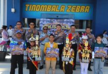 Polisi Cilik Polres Morowali Utara Raih Juara I Penilaian Pocil Tingkat Polda Sulteng