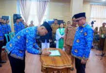 399 CPNS Morowali Utara Resmi Jadi PNS, Bupati Delis Tekankan Integritas dan Semangat Pengabdian