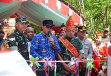Danrem 132/Tadulako Resmikan Jembatan Perintis Garuda, Buka Akses dan Harapan Baru Bagi Warga Morowali Utara