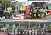 Danrem 132/Tadulako Kunker ke Kodim 1311/Morowali, Perkuat Soliditas dan Semangat Pengabdian Prajurit