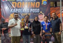 Ketua PORDI Morut Halim: Alhamdulillah, Kami Juara I Kapolres Poso Cup II