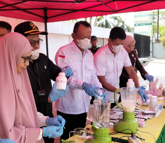 Sudah Inkracht, Kajari Luwu Utara Musnahkan Ratusan Gram Sabu dan Beberapa BB Lainnya