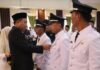 Lantik Empat PAW Kades, Bupati Luwu Utara : Jangan Pernah Lelah Melayani