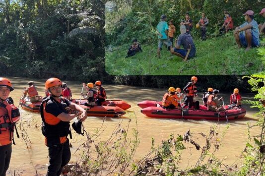 Kakek Asal Kajuara Hilang di Sungai, Tim SAR Bone Lakukan Pencarian