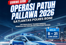 Besok Satlantas Polres Bone Gelar Ops Patuh, Sembilan Jenis Pelanggaran Jadi Sasaran Prioritas !