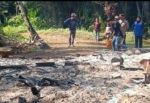 Dipicu Permasalahan Rumah Tangga, Warga Desa Tarabbi Nekat Bakar Rumahnya Sendiri