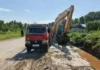 PT PUL Bersama Balai Besar Pelaksanaan Jalan Nasional Benahi Drainase di Jalan Poros Salu Ciu