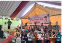 Bupati Bone Resmikan Ruas Jalan Nyapereng Selli Didampingi Kadis BMCKTR