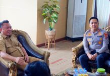 Bupati Delis Sambut Hangat Kunjungan Perdana Kapolres Morowali Utara AKBP Junaidy Anthonius Weken