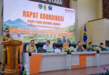 Bupati Delis Tegaskan Pentingnya Sinergi Dalam Pelaksanaan Reforma Agraria di Morut