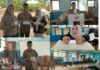 Calon Kepala Desa Ganda-Ganda Haeruddin Azis Bersama Istri Gunakan Hak Pilih di TPS 2 SDN Ganda-Ganda