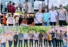 Bupati Delis, Wabup Djira dan Kapolres Monitoring Pilkades Serentak, Pastikan Pemungutan Suara Berjalan Kondusif