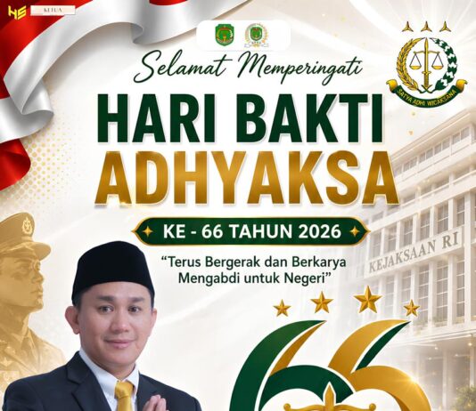 Ketua DPRD Luwu Utara Ucapkan Selamat Hari Bhakti Adhyaksa ke-66 Tahun 2026