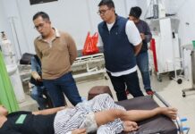 Kapolres Luwu Utara Jenguk Tahanan di RS Hikma, Pastikan Penanganan Medis dan Proses Hukum Berjalan Transparan