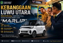 Masrah Marang, Putra Daerah Luwu Utara Sukses Produksi Mobil Listrik “Marlip”