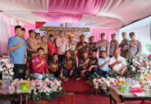 Kunker di Polsek Wotu, Kapolres Luwu Timur Minta Kades Aktifkan Siskamling