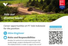 PT Vale Kembali Buka Loker, Ini Posisi yang Dibutuhkan !