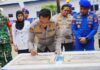 Kapolda Sulsel Resmikan Pos Pangkalan Kapal Patroli Polairud di Pulau Jinato Kepulauan Selayar