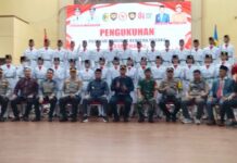 Bupati Morut Pimpin Pengukuhan Paskibraka Kabupaten Morowali Utara Tahun 2026