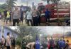 Korsleting Listrik Diduga Picu Kebakaran, Kapolres Morut Terjun ke Lokasi Rumah Terbakar