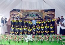 Ketua Umum DPD BKPRMI Luwu Utara Wisuda 94 Santri TPA/TPQ se-Kecamatan Mappedeceng