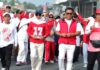 Anggota DPRD Luwu Utara Andi Abriani Turut Meramaikan Jalan Sehat Anti Mager dan Senam Massal HUT ke-81 RI