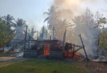 Tiga Rumah di Desa Tingkara Malangke Terbakar, Satu Ludes Dilalap Api