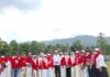 Tebar Semangat Persatuan HUT ke-81 RI, UPT SD Negeri 013 Bone Subur Ramaikan Defile Porseni Sabbang Selatan