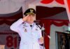 Upacara HUT ke-81 RI, Bupati Luwu Utara Ajak Peserta Upacara Panjatkan Doa Kepada Korban Bencana di NTT.