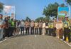 Tim Monev Polda Sulsel Didampingi Satlantas Polres Lutra Evaluasi Kampung Tertib Lalu Lintas di Desa Batu Alang