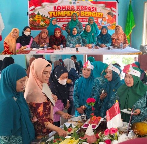 Pemdes Sumber Wangi Laksanakan Lomba Kreasi Pangan Lokal Bergizi, Dorong Pencegahan Stunting