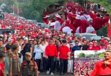 Dihadiri Mentan RI Roadshow HUT RI Ke-81 di Ponre Membludak, Ribuan Warga Bone Banjiri Kampung Halaman Amran Sulaiman