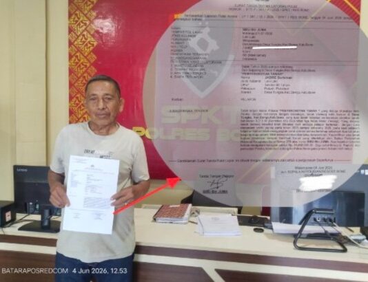 SP2HP Belum Dikeluarkan, Tiga Bulan LP Korban Dugaan Penyerobotan di Polres Bone Molor ?