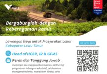 PT Vale Kembali Buka Loker Untuk Masyarakat Lutim, Ini Posisi yang Dibutuhkan !