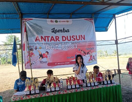Pemdes dan Karang Taruna Permata Desa Tarabbi Berkolaborasi Meriahkan HUT RI ke-81