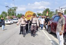 Purn. Brigpol Hamid Dimakamkan Tanpa Upacara Kedinasan, Wakapolres : Perkap Nomor 3 Tahun 2013