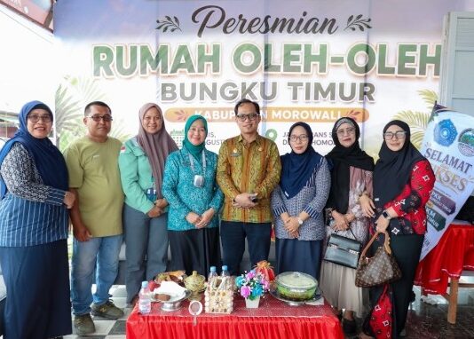 Perluas Akses Pasar bagi UMKM Binaan, PT Vale Dukung Peresmian Rumah Oleh-oleh Bungku Timur