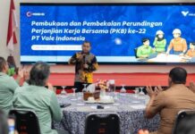 Dorong Hubungan Industrial yang Harmonis, Strategis dan Berkeadilan, PT Vale Persiapkan Perundingan PKB ke-22