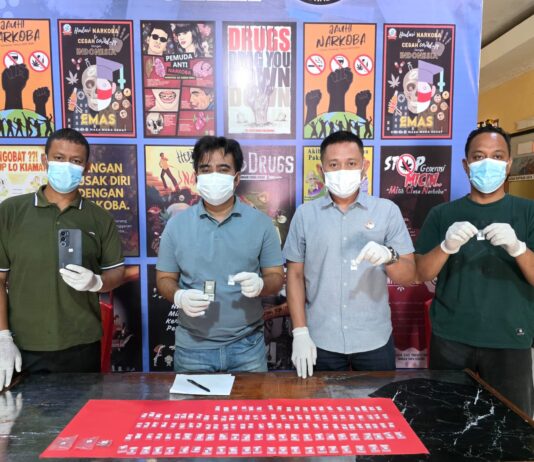 Satresnarkoba Polres Morut Berhasil Sita 145 Peket Shabu Serta Amankan Tujuh Orang Pelaku Dalam Sepekan